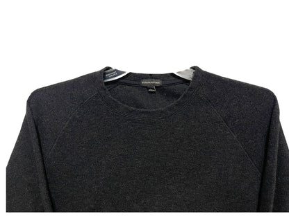 Large Banana Republic Long Sleeve Crew Neck Mens Sweater Dark Gray