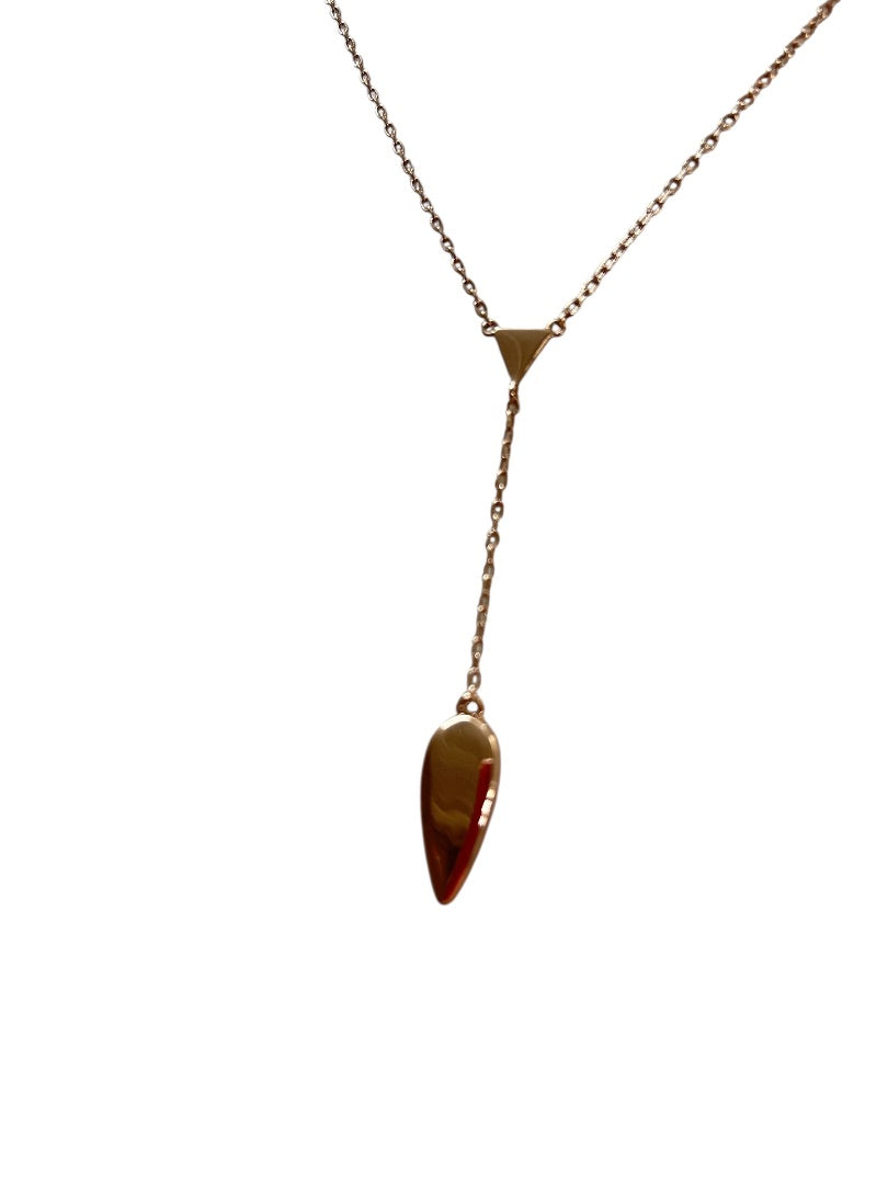Copper Color 18 Inch Necklace 2 Inch Drop Pendant Extender