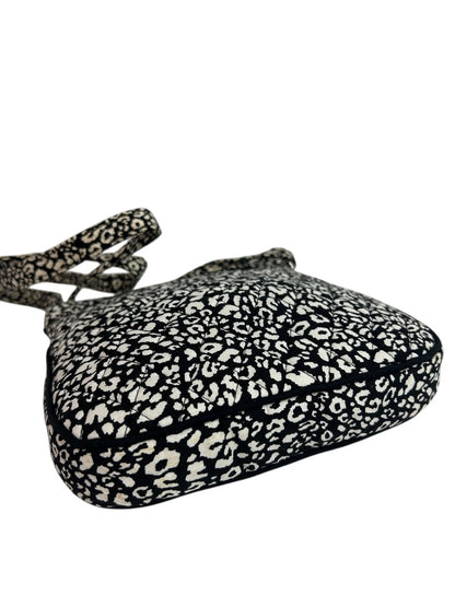 Vera Bradley Camocat Hipster Bag Crossbody Black White