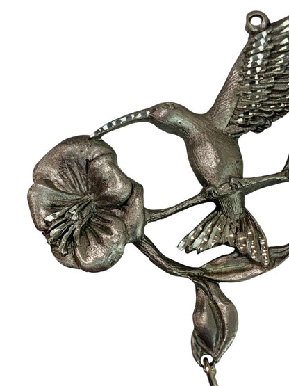 Spoontiques Pewter Ornament Suncatcher Prism Hummingbird 3"