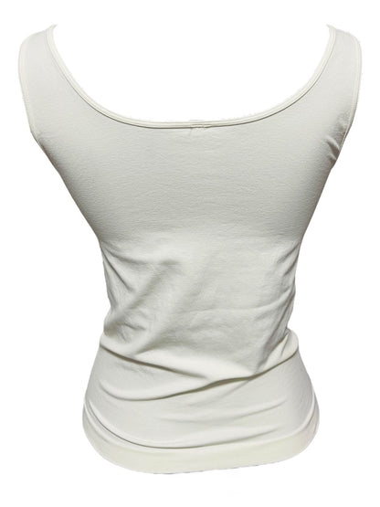 Small Haze Stretch Tank Cream Womens Nylon Stretch Camisole