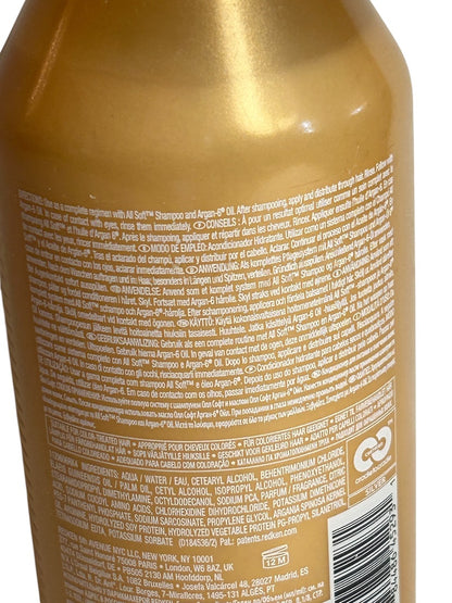 Redken All Soft Conditioner for Dry Brittle Hair pH Balanced 10.1 oz