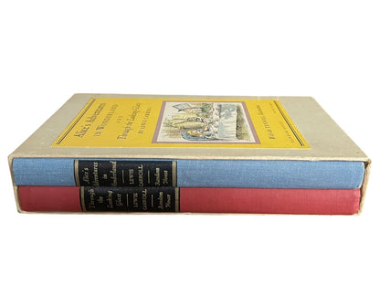 Vintage Alice's Adventures in Wonerland & Through the Looking-Glass Lewis Carroll