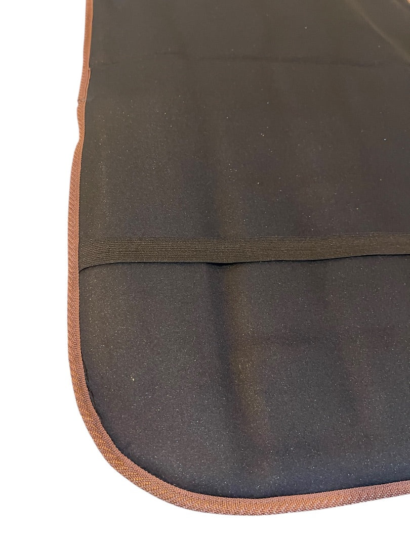 Leather Patchwork Ergo Comfort Lumbar Support Cushion Home or Auto