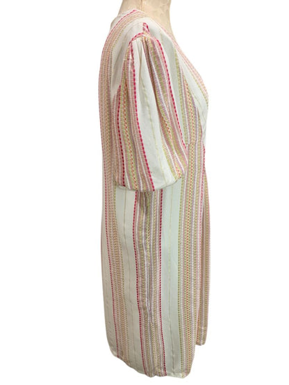 Size 14 Maggy London V-Neck Drop Shoulder Boho Dress