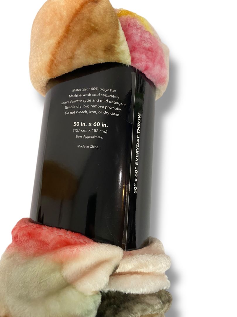 New Fleece Everyday Throw Blanket 50" x 60" Super Soft