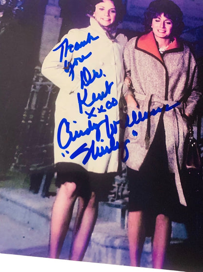 Signed Laverne & Shirley Penny Marshall Cindy Williams Promo Photo 8x10 Personalized Autograph