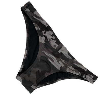 Medium Nike Swim Womens New Bikini Bottoms Gray Camo