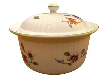 Royal Worcester Astley Fine Oven China Lidded Casserole 1983 2 Quart