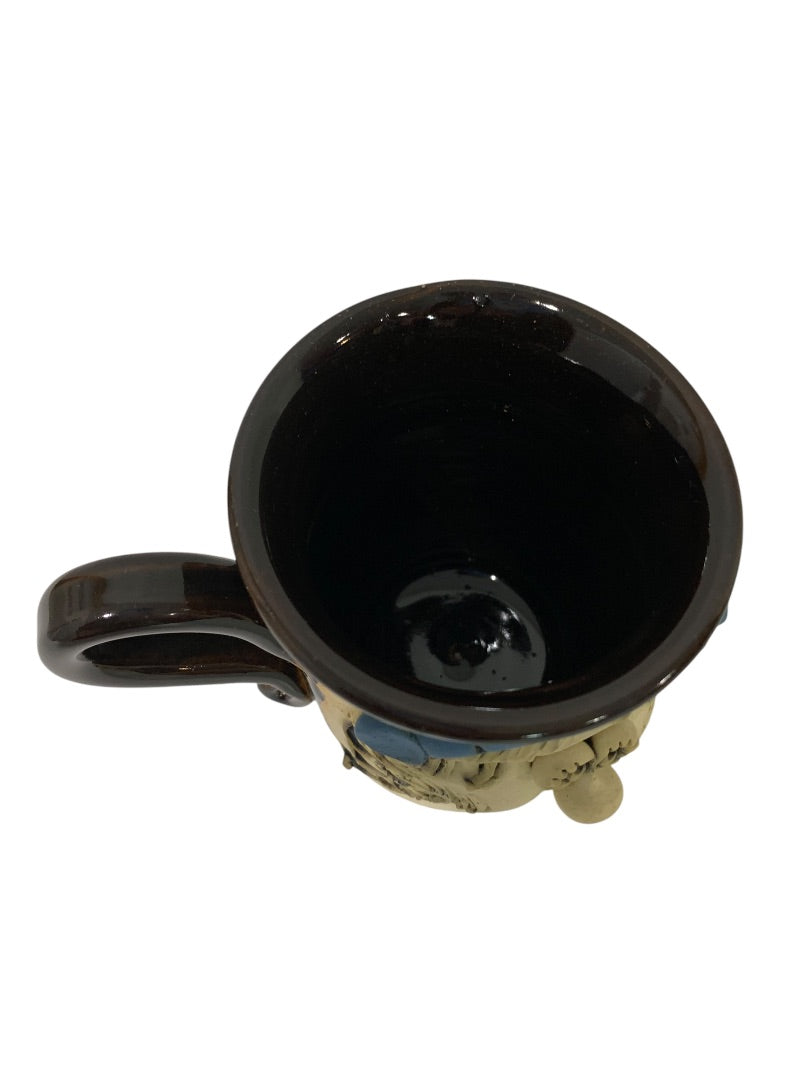 Bradford Pottery Face Ugly Mug Lawyer Female Signed