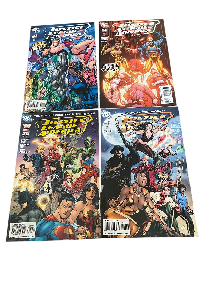 DC Justice League of America #3-26 Meltzer Benes Hope
