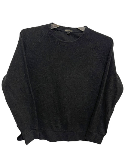Large Banana Republic Long Sleeve Crew Neck Mens Sweater Dark Gray