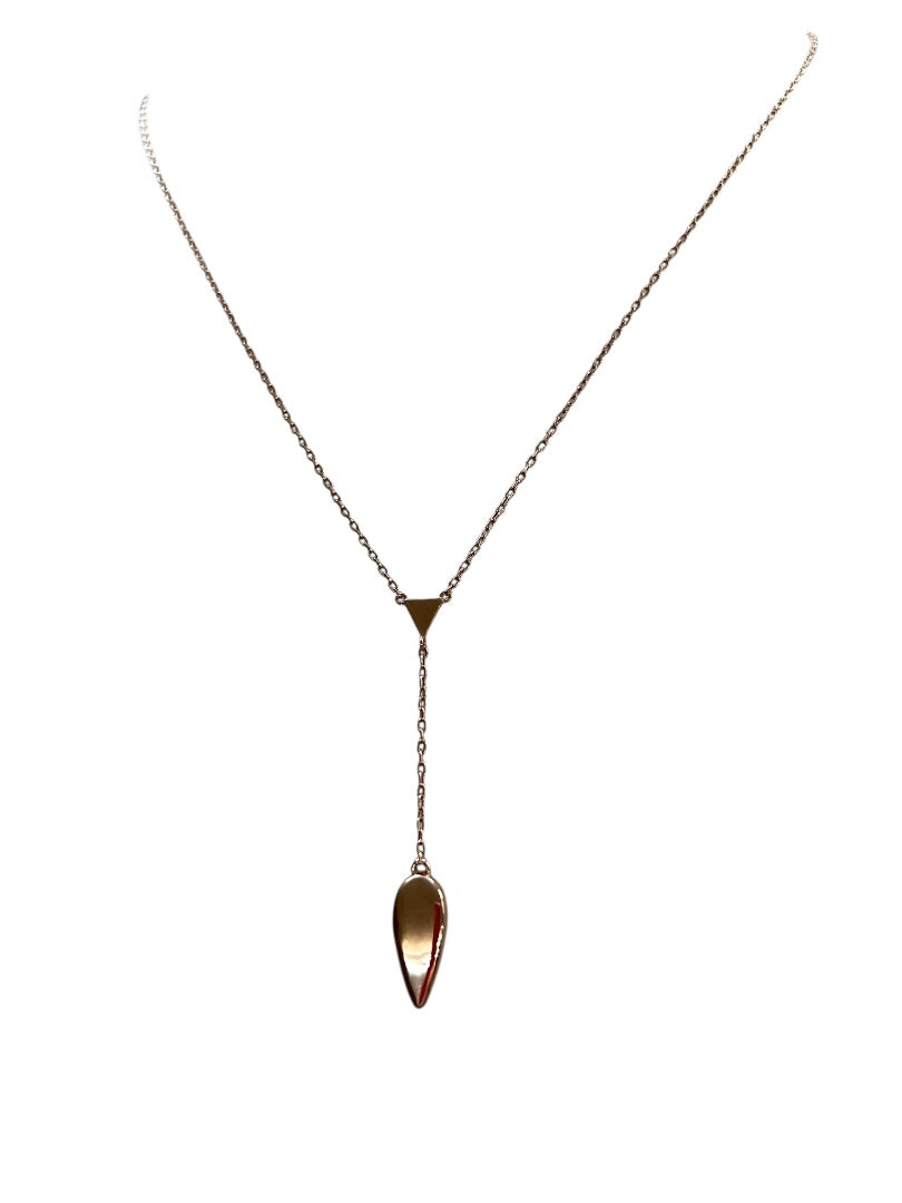 Copper Color 18 Inch Necklace 2 Inch Drop Pendant Extender