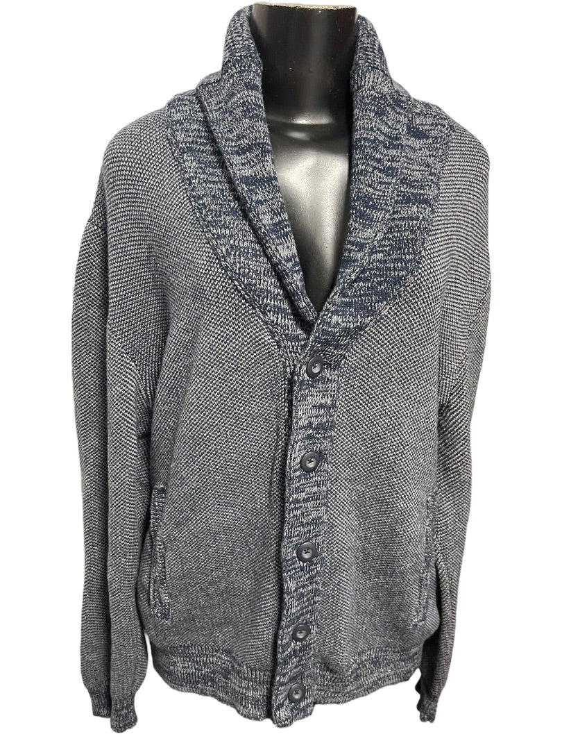 XXL American Rag Cie Button Down Cardigan Sweater Pockets Blue