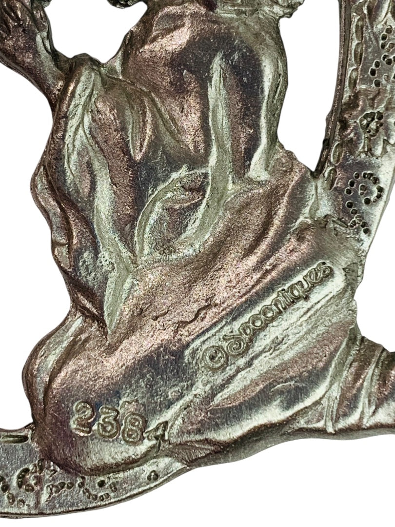 Spoontiques Pewter Ornament Suncatcher Prism Girl Praying #2384 3 Inch