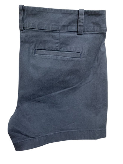 Size 8 Ann Taylor Womens City Short Chino Style Navy Blue 4.5" Inseam