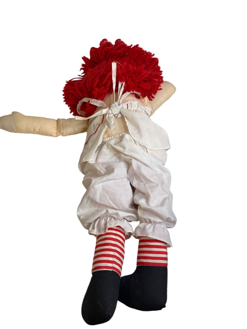 Vintage Applause Raggedy Ann Rag Doll 24" 85th Anniversary