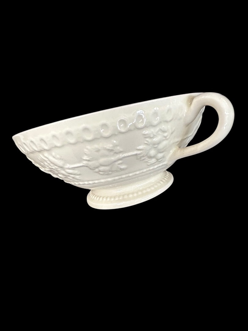 1940s Wellesley Wedgwood Ullswater China Cream Soup Bowl Double Handle