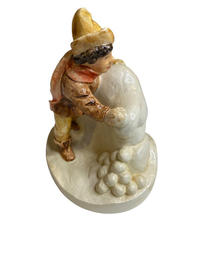 1979 Sebastian Miniatures Signed Numbered Figurine Snowball Fight 3.5"