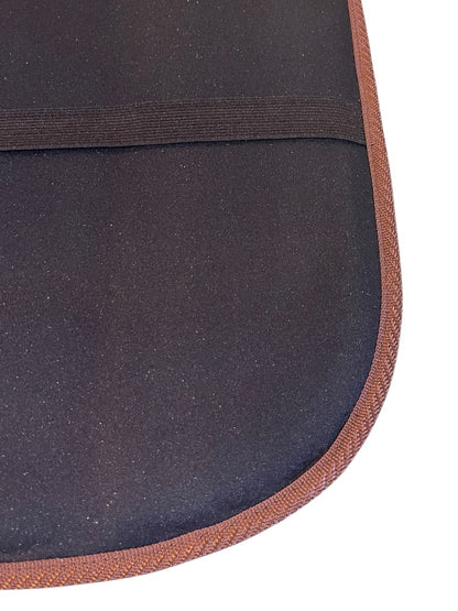 Leather Patchwork Ergo Comfort Lumbar Support Cushion Home or Auto