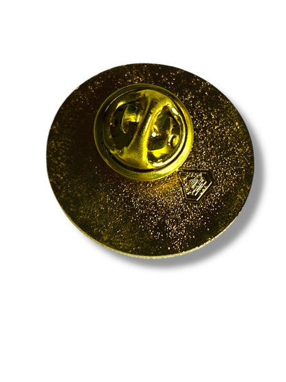 Vintage Kansas State Lapel Pin Council of Carpenters Goldtone 1"