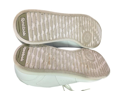 Size 8 Reebok Classic Womens White Leather Princess Walking Shoe Sneaker