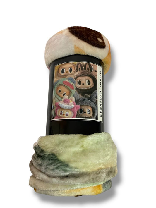 New Fleece Everyday Throw Blanket 50" x 60" Super Soft