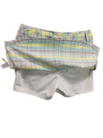 Size 8 Slazenger Womens Golf Plaid Skort Skirt Undershorts Pockets