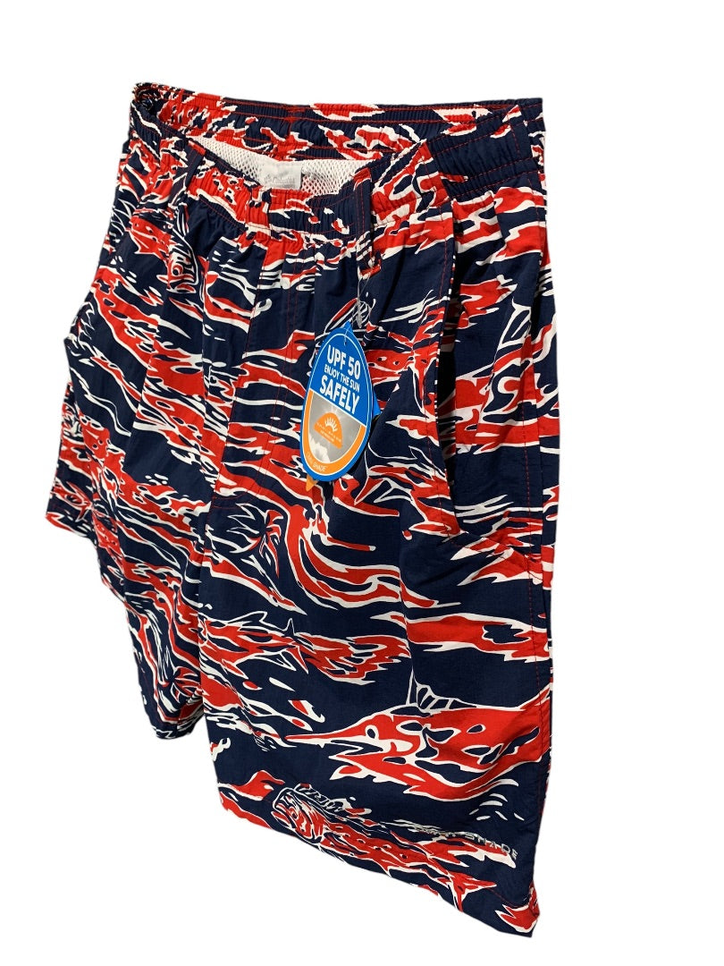 Medium Columbia Mens New Swim Trunks Super Backcast Water Short