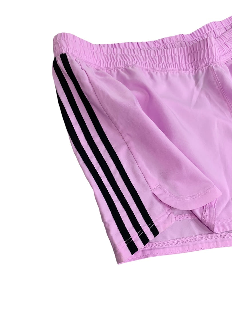 XL Adidas Womens New Pacer Shorts 3 Stripe Woven IM2344