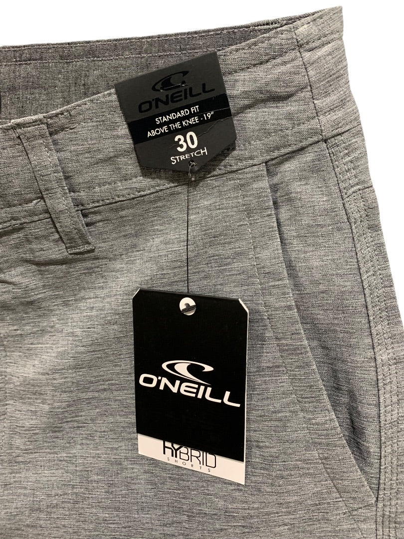 Size 30 O'Neill Mens New Hybrid Drifter Shorts Standard Fit Gray