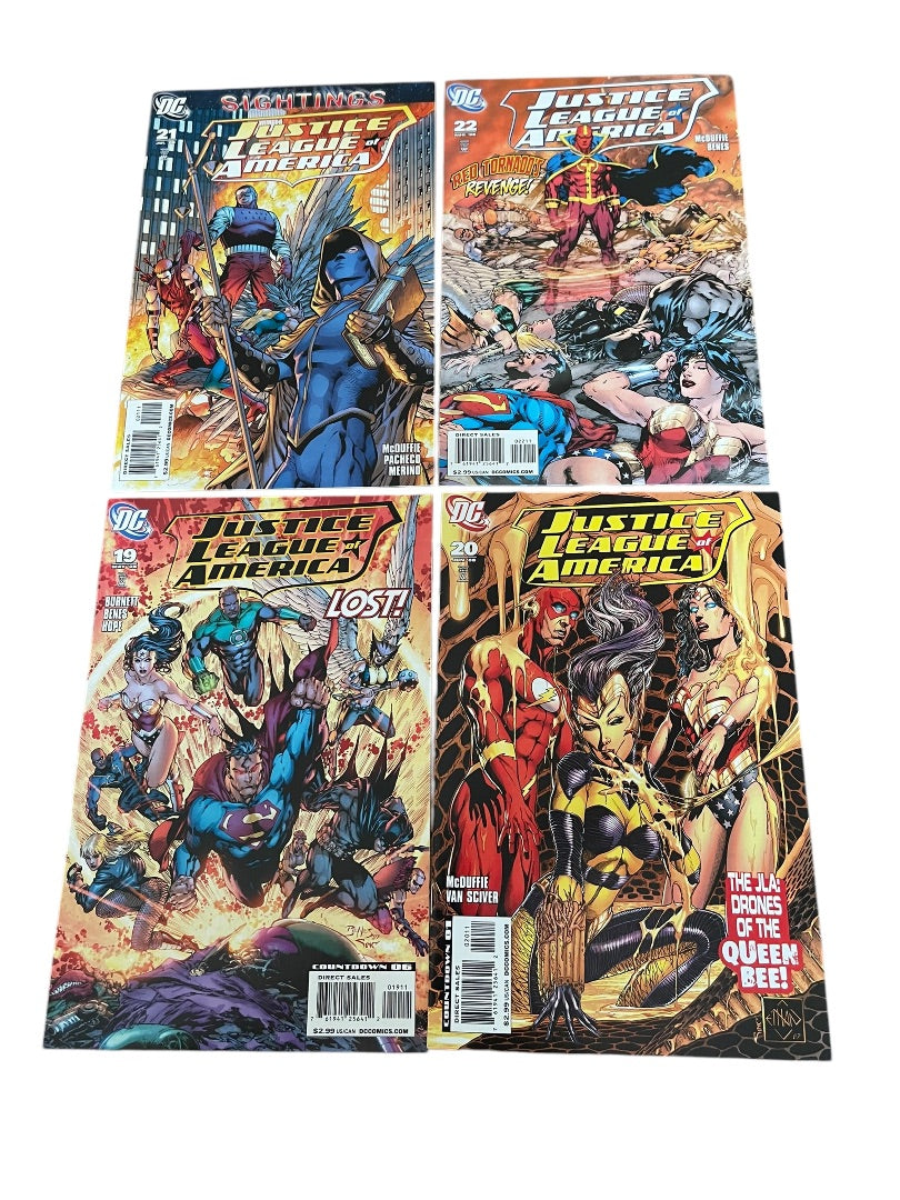 DC Justice League of America #3-26 Meltzer Benes Hope