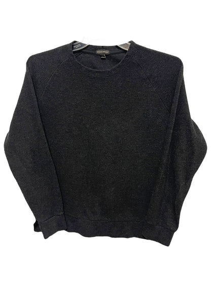 Large Banana Republic Long Sleeve Crew Neck Mens Sweater Dark Gray