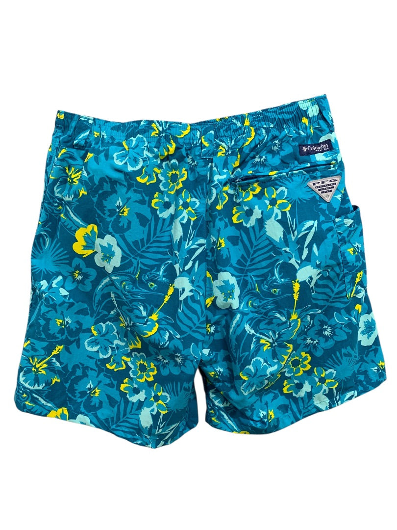 Medium Columbia PFG Mens New Swim Trunks Super Backcast Water Short