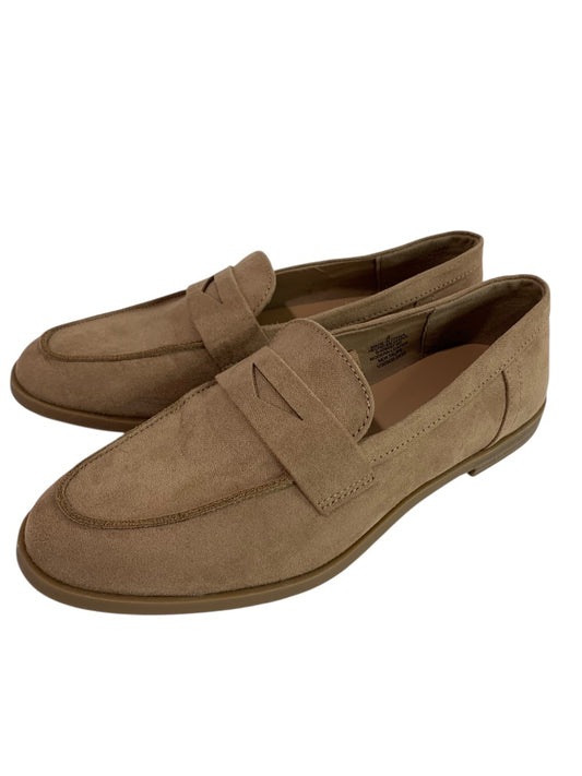 Size 8 Old Navy Brown Womens Brown Microfiber Penny Loafer Shoes