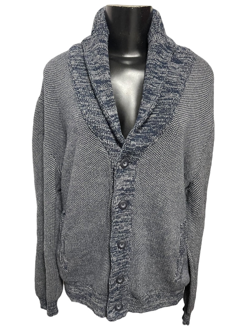 XXL American Rag Cie Button Down Cardigan Sweater Pockets Blue