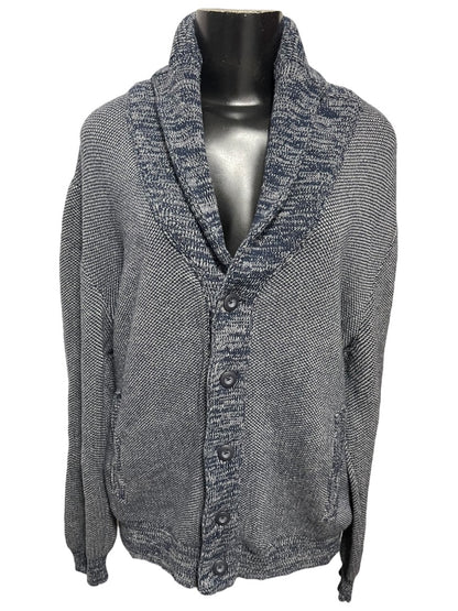 XXL American Rag Cie Button Down Cardigan Sweater Pockets Blue