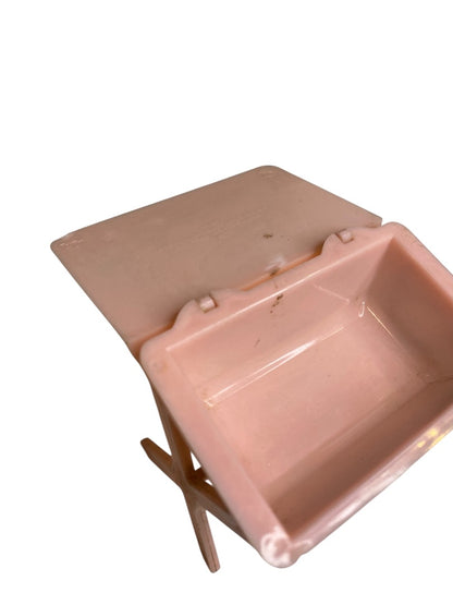 1950s Renewal Dollhouse Miniature Bathinette Dolly Plastic 3" L
