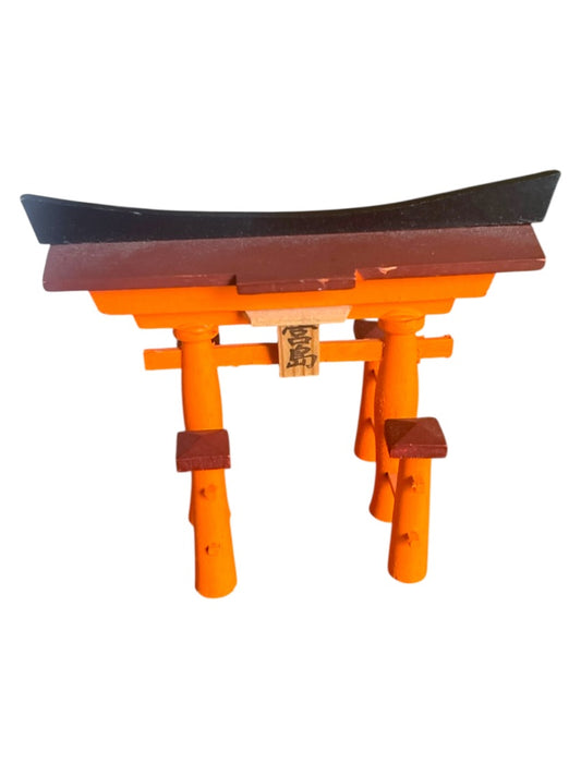 Japanese Wooden Replica Miyajima Torii Gate Itsukushima Shrine Hiroshima