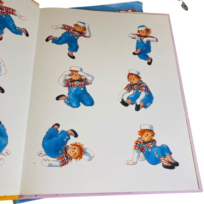 Lot of 4 Raggedy Ann and Andy Books Assorted Hardcover Jan Palmer