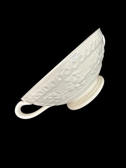 1940s Wellesley Wedgwood Ullswater China Cream Soup Bowl Double Handle
