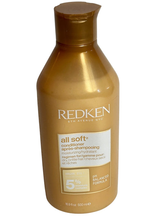 Redken All Soft Conditioner for Dry Brittle Hair pH Balanced 10.1 oz
