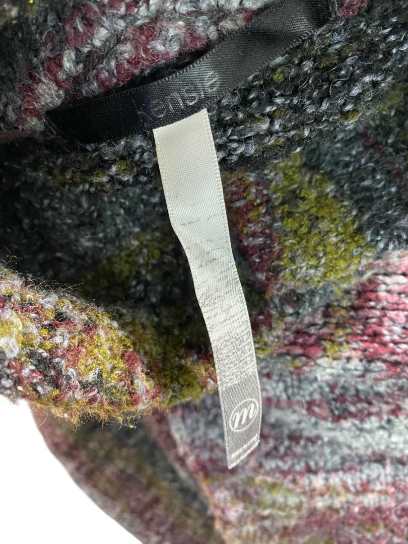 Medium Kensie Womens Cardigan Marled Knit Pockets Long