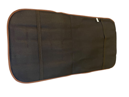 Leather Patchwork Ergo Comfort Lumbar Support Cushion Home or Auto