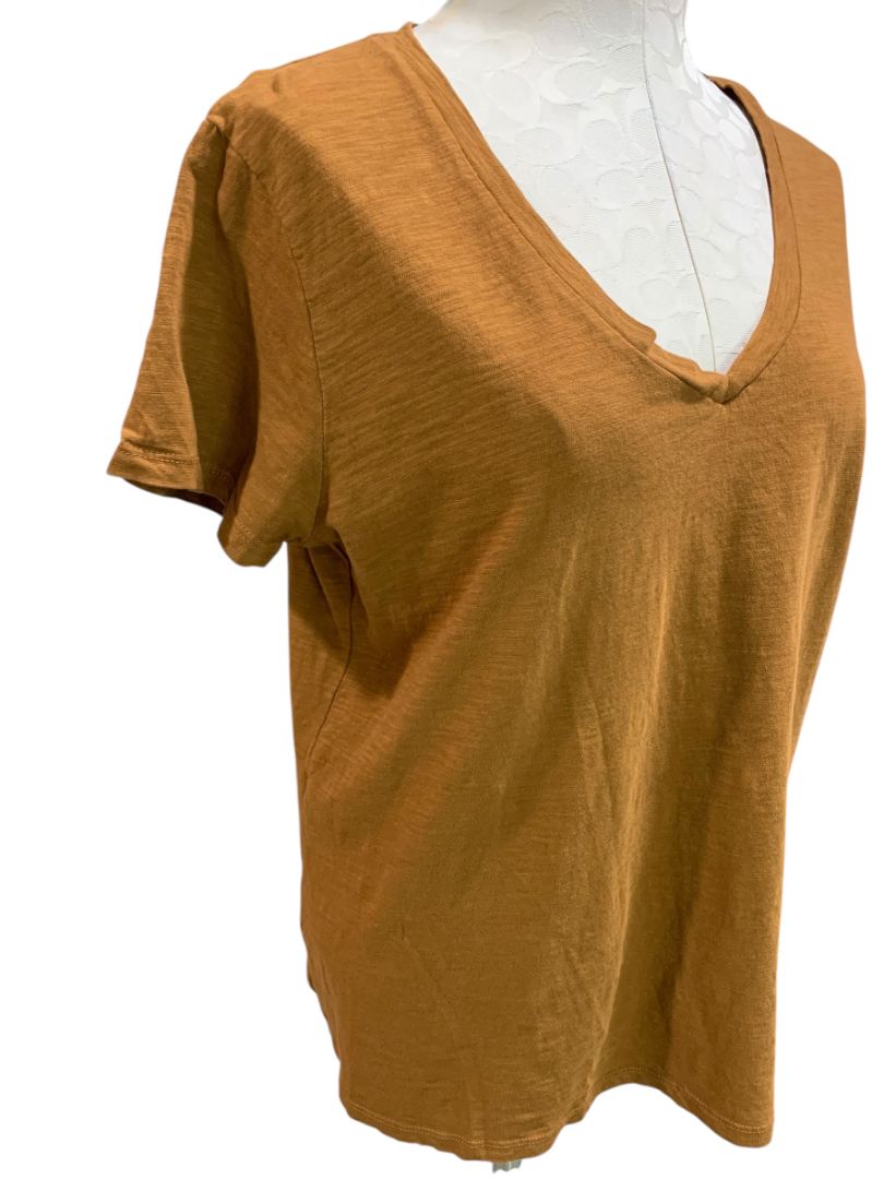 Size XL Universal Thread Brown V-Neck Womens Tshirt