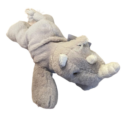 Aurora 9" Rhinoceros #31267 Plush Beanbag Plush New Gray