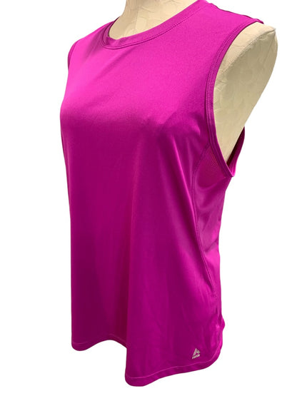 XL RBX Womens Fuchsia Activewear Tank Top Sleeveless Work Out Shirt