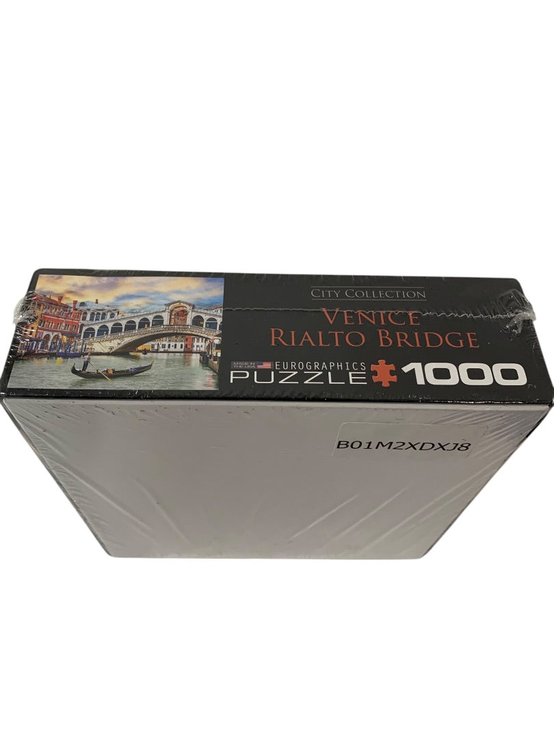 City Collection EuroGraphics Puzzle Venice-Rialto Bridge 1000 Piece Sealed