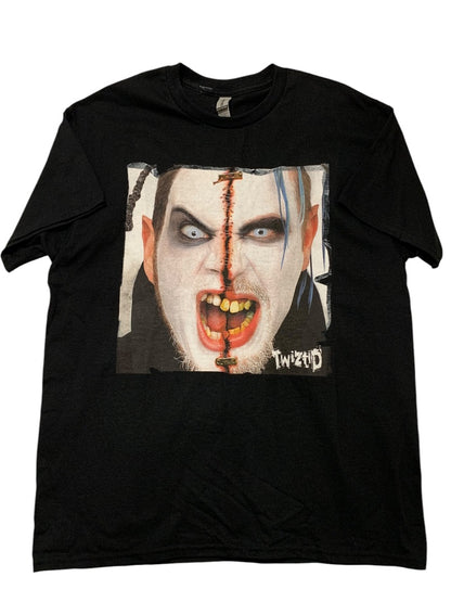 Large Twiztid Freek Show Tshirt Black Short Sleeve Scary