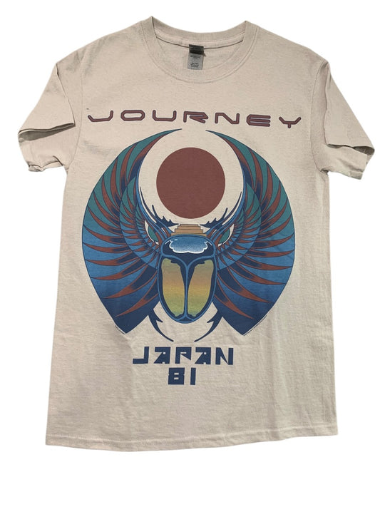 Small Journey Band Tshirt Reproduction Japan 81 Short Sleeve